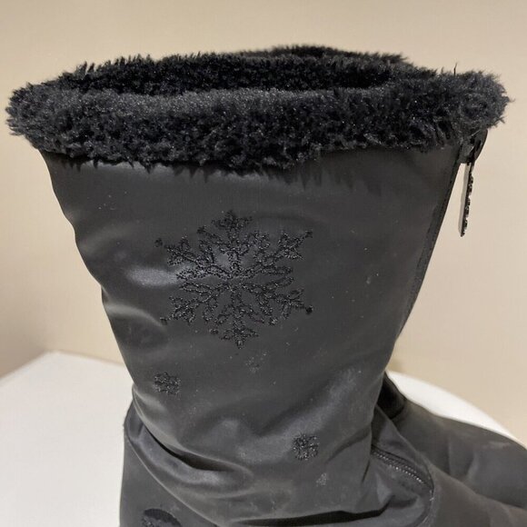 Totes STARIDE 2 Winter Boots Women's Size 6 Medium Waterproof Zip Front Cozy - Picture 2 of 9